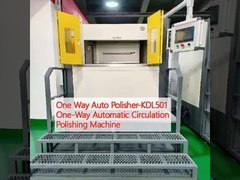 Máquina de polir automática de circulação automática de sentido único KDL501